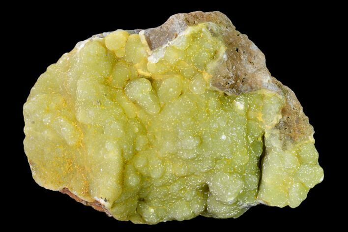 Sparkling, Botryoidal Yellow-Green Smithsonite - China #161537